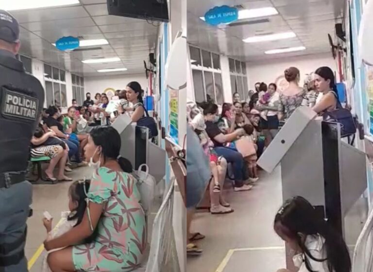 Mães denunciam demora no atendimento e superlotação no Hospital da Criança na Compensa; vídeos