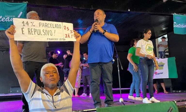 Professores rejeitam proposta do governo e greve segue no Amazonas