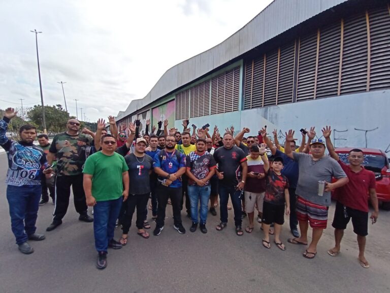 Motoristas e entregadores de aplicativo entram em greve geral em Manaus; veja vídeo