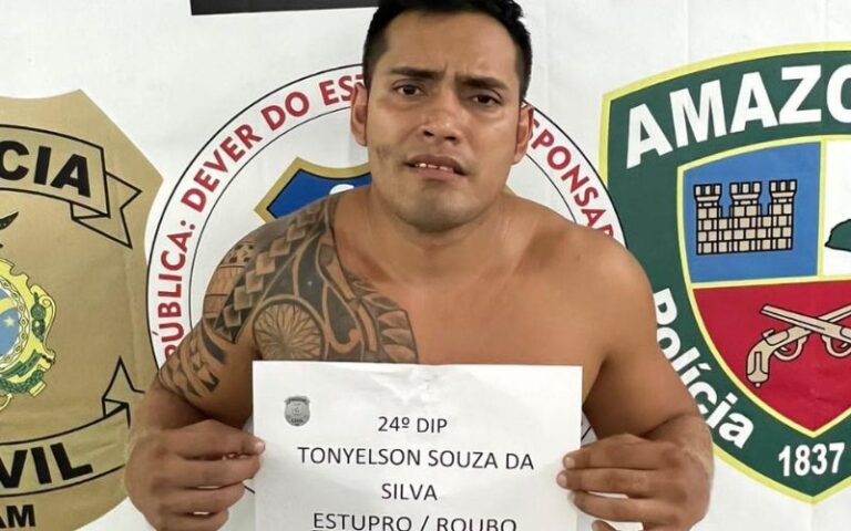 ‘Taradão’ é preso por estuprar várias mulheres no Centro de Manaus