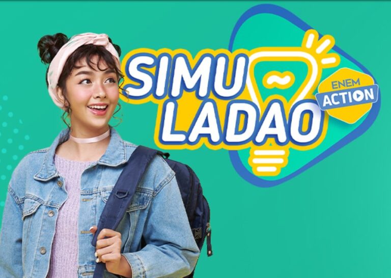 ENEM Action promoveúltimo Simuladão Online para o ENEM