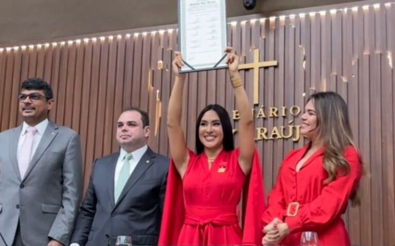 Isabelle Nogueira recebe homenagem na Assembleia Legislativa do Amazonas