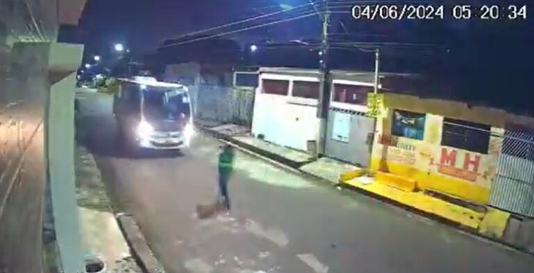 Vídeo: motorista de rota do Distrito é baleado durante tentativa de assalto em Manaus