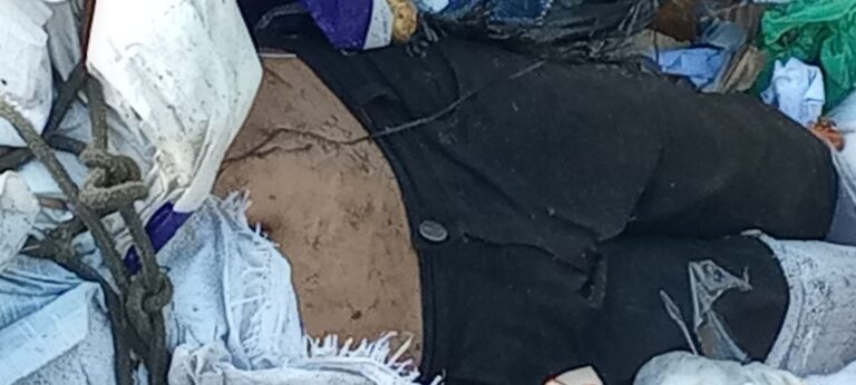 Com as mãos amarradas, corpo de homem é encontrado dentro de lixeira em Manaus
